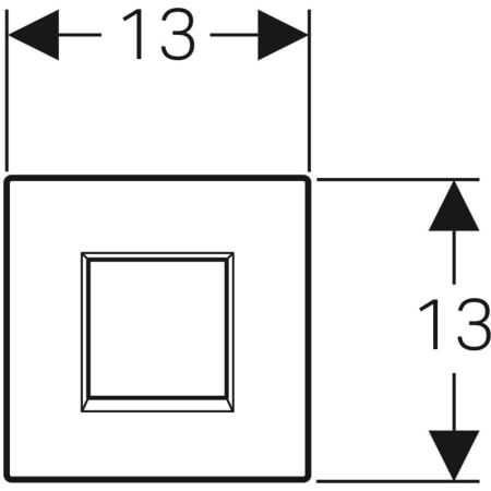 116.037.KM.1 Система электронного управления смывом писсуара Geberit, питание от батарей, защитная крышка типа 30 Geberit  - Вид №2