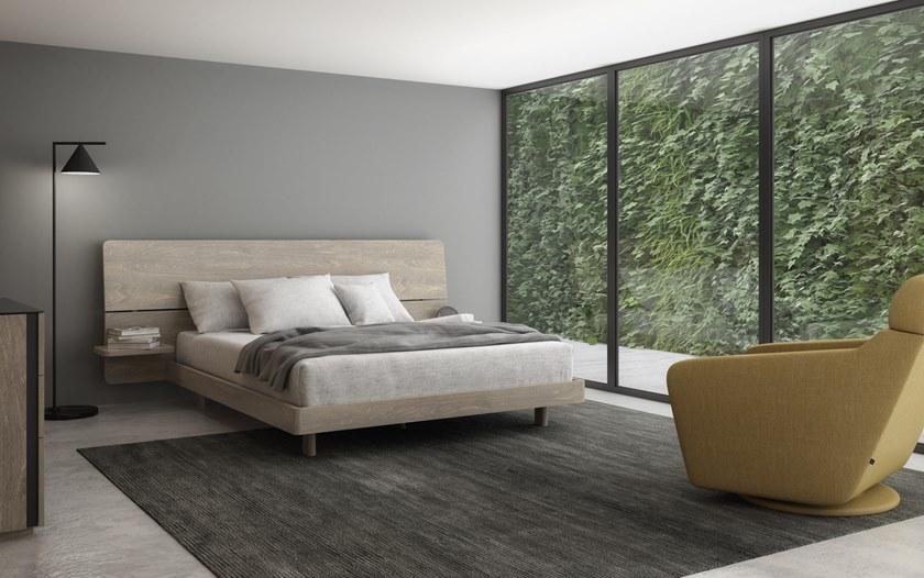 Huppé Кровать двуспальная из березы со встроенными тумбочками Alma 1660 / 1680 HUPPE - Вид №4