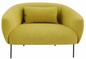 Tacchini Кресло из ткани с подлокотниками Roma