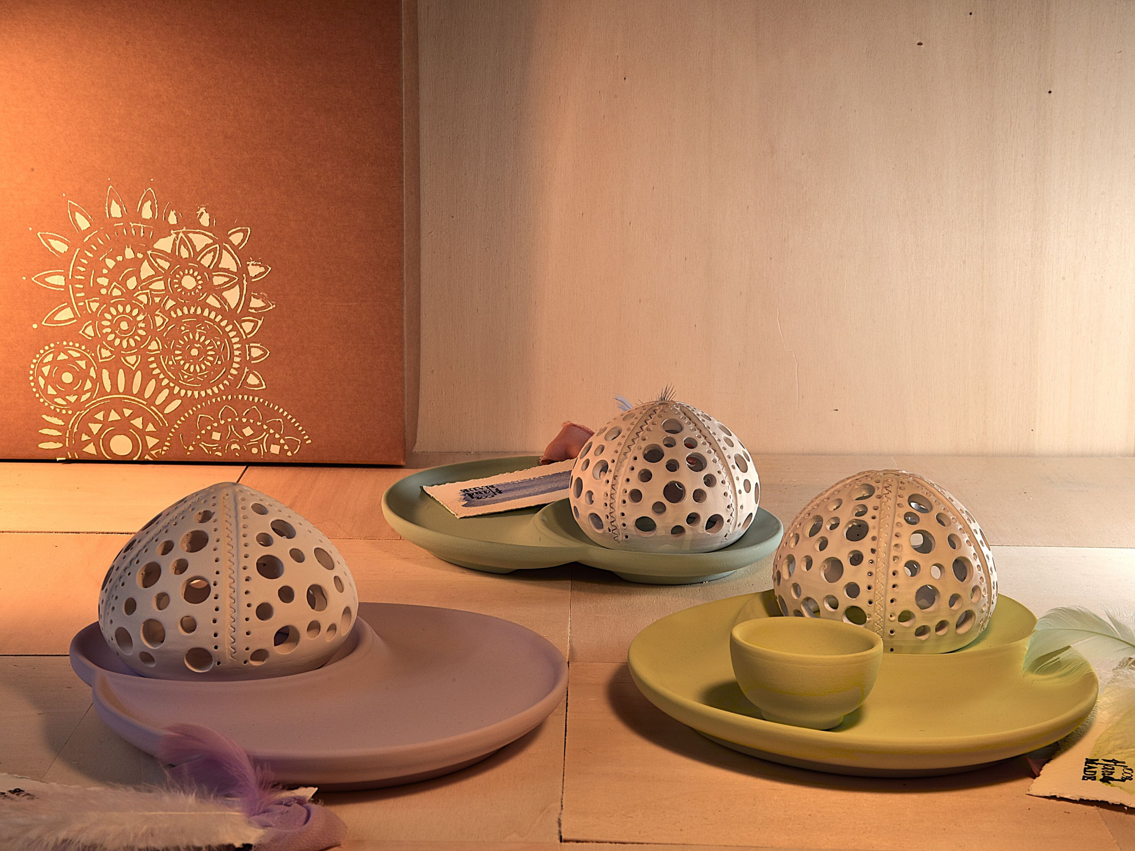 Матовая глазурованная керамическая подставка Muse dell’Abitare воздух ARCH-00006880