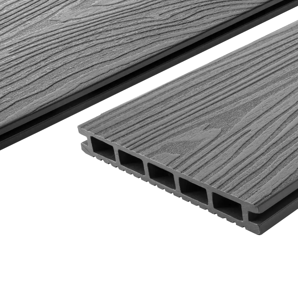 Террасная доска T-DECKS серый вельвет для открытых пространств 87036580 STLM-1013338 - Вид №1