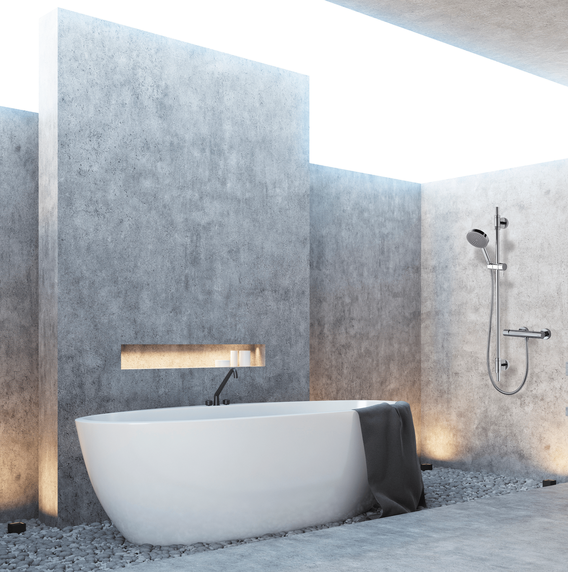 D59001 Душевые комплекты DINAMICA Ø 140 mm BOSSINI  - Вид №1