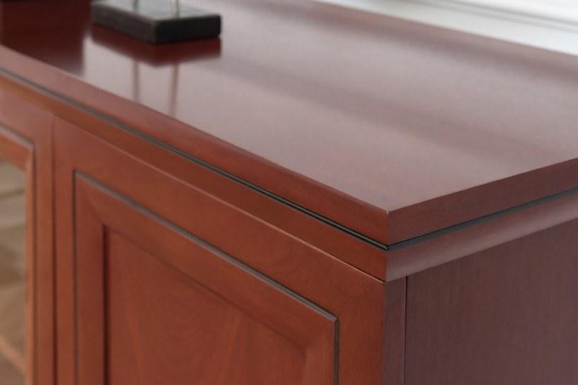 Arrediorg.it® Низкий офисный ящик для хранения из древесного волокна с ящиками Prestige E827-3 - Вид №3