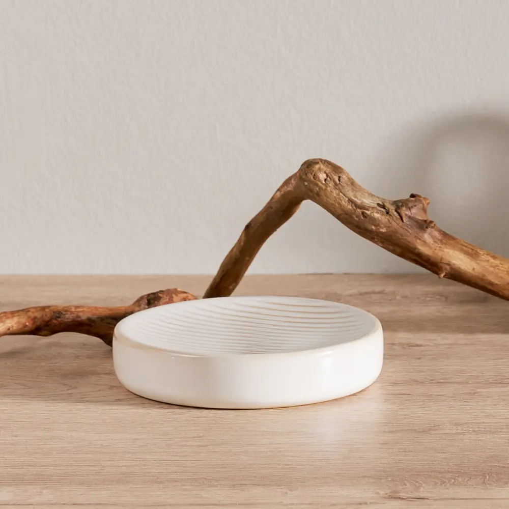 Керамическая мыльница MOROSHKA Nebeskvit в бежевом цвете 89355569 STLM-1365581 - Вид №4