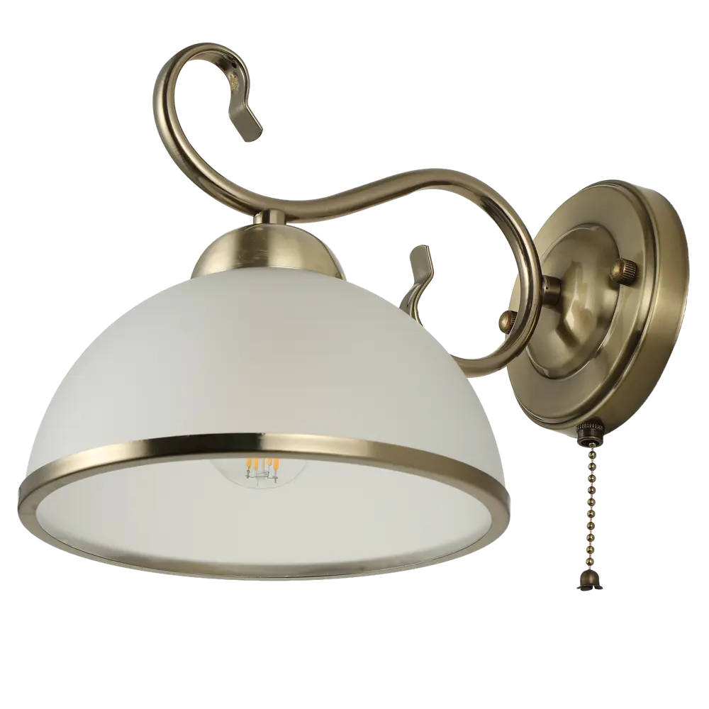 Светильник бра настенный Schaffner Palatino цвет бронза 89442473 STLM-2169087  - Вид №3