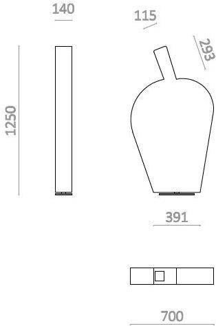 Staygreen Ваза из крафт-бумаги sun-id-1350112 - Вид №11