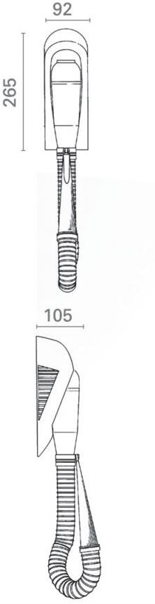 Mo-el Электрический фен для гостиниц Elephon sun-id-1393771 - Вид №1
