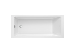 A248602001 Прямоугольная акриловая ванна с гидромассажем Total и сливным комплектом ROCA Vythos