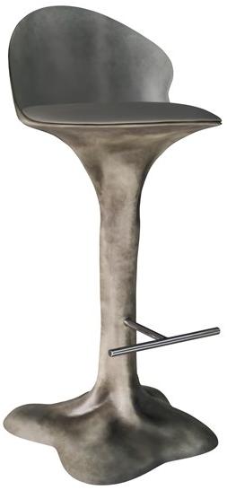 KARPA Табурет из стекловолокна с подставкой для ног Flora K3003 - Вид №2