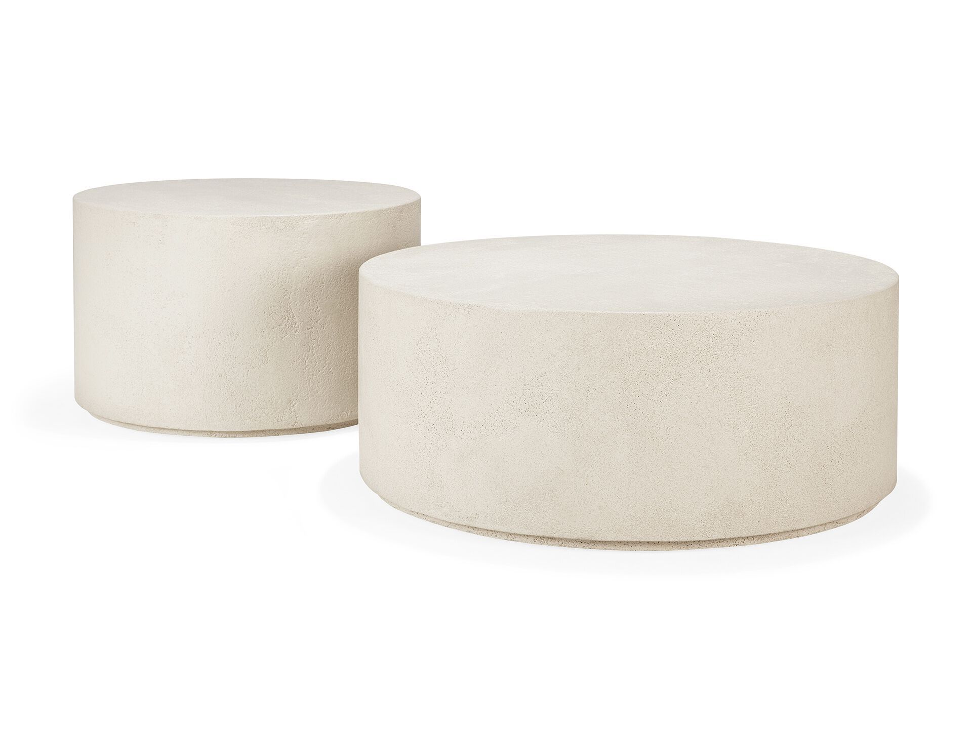 Низкий круглый журнальный столик Ethnicraft Elements ARCH-00093153