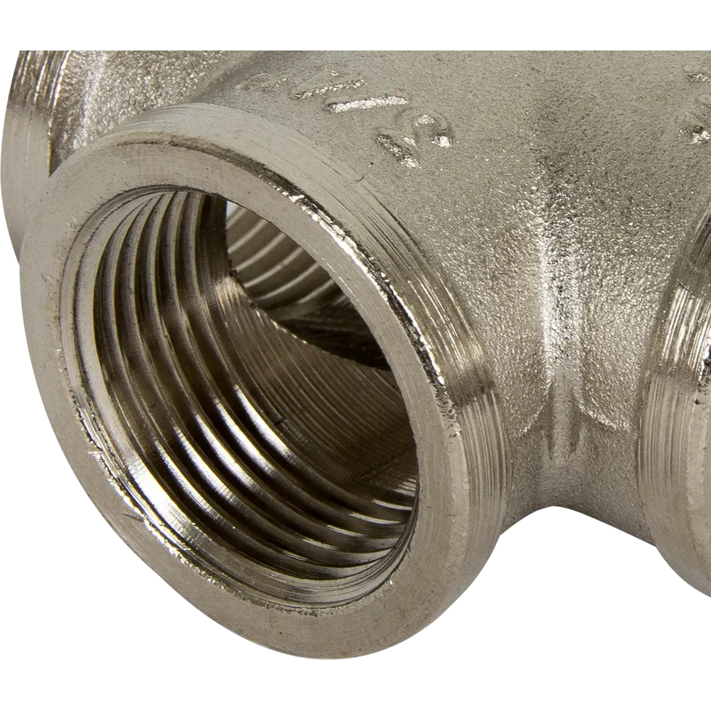 Крестовина Valtec внутренняя резьба 3/4" никелированная латунь VTr.760.N.0005 10515438 STLM-2129227  - Вид №1