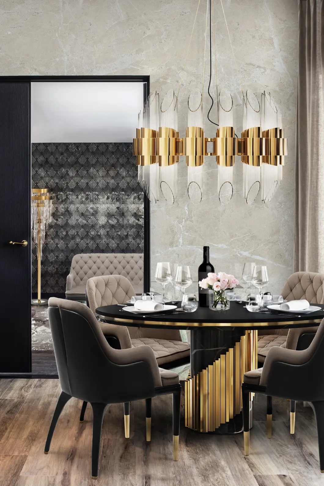 Круглая подвеска LUXXU Tycho 55 - Вид №9