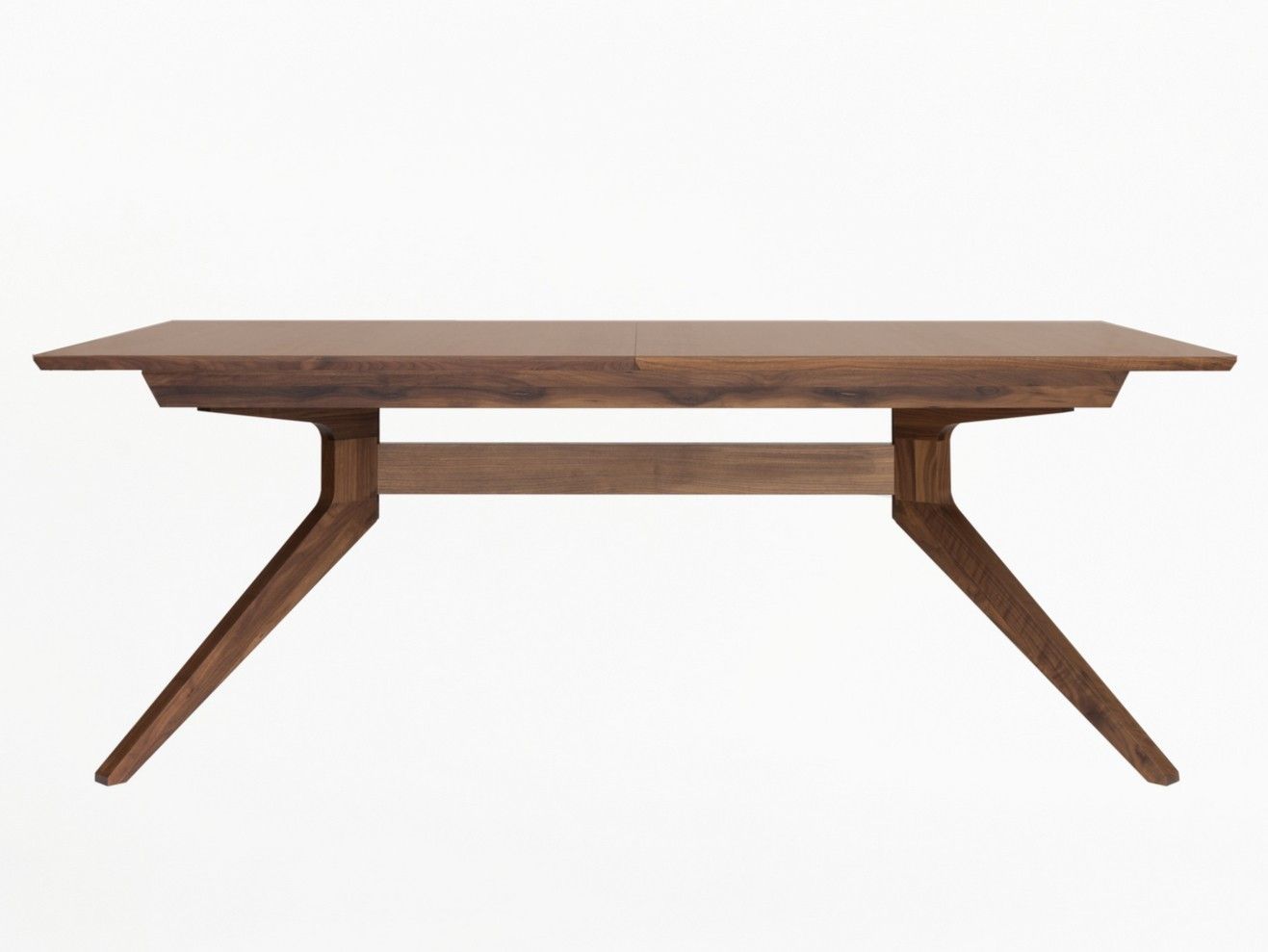 Прямоугольный выдвижной стол из грецкого ореха Case Cross ARCH-00069860