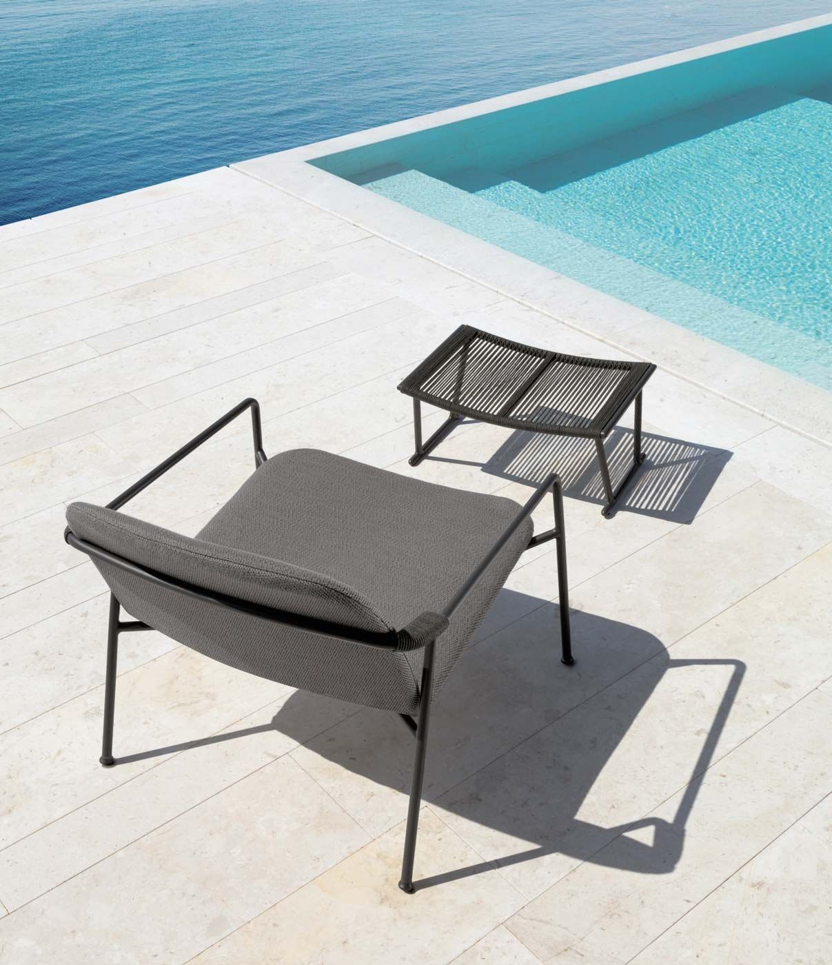 Прямоугольная веревочная Садовая подставка для ног Talenti ARCH-00038397 - Вид №1