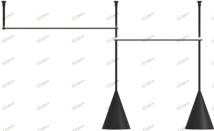 Flos Линейный световой профиль из стали для светодиодных модулей Architectural collection - sistemi sun-id-1431359