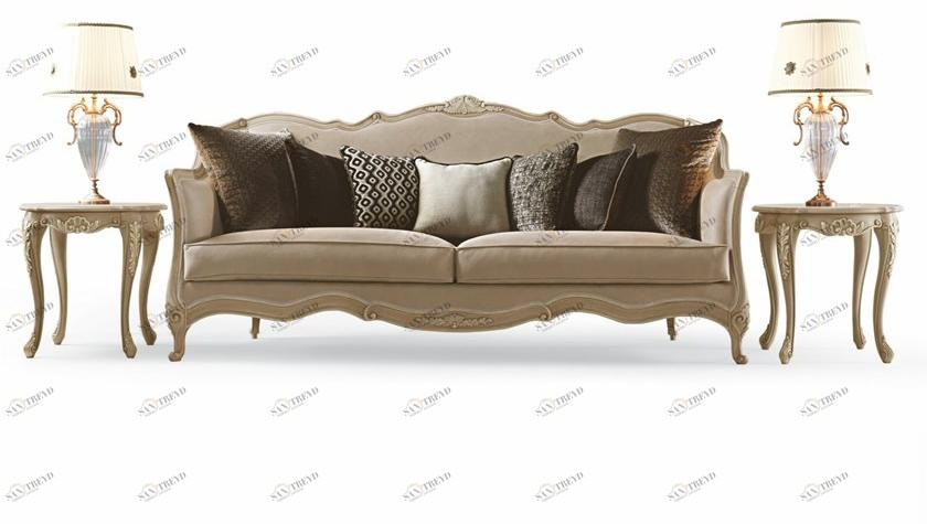 SCAPPINI & C 3-х местный тканевый диван Timeless 3060