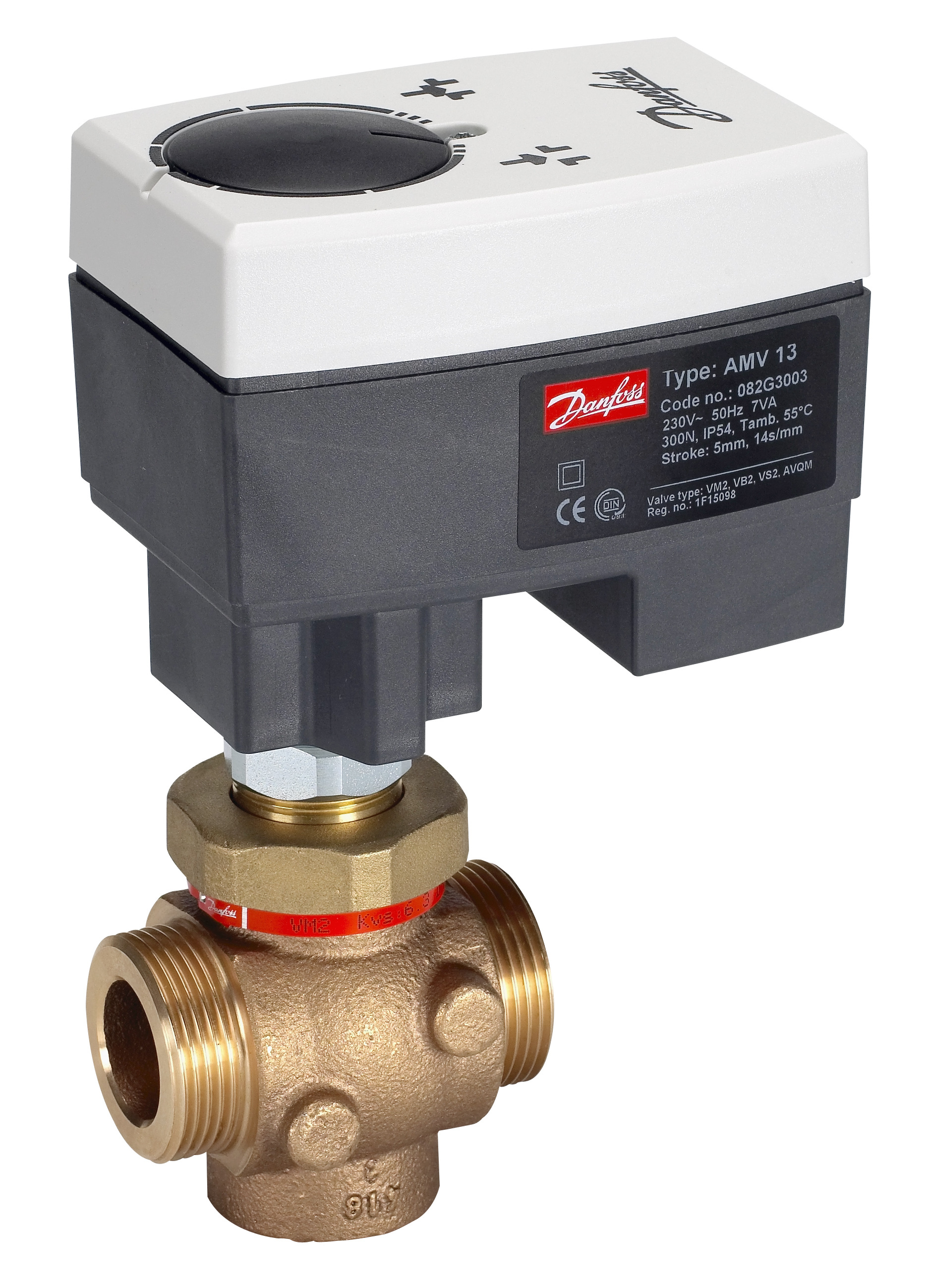 Danfoss Редукторные электроприводы с трехпозиционным управлением ARV 153 230В 3с/мм 082G6011  - Вид №19