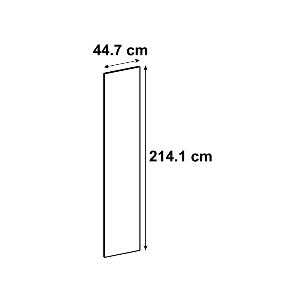 Фасад для кухонного шкафа Петергоф грей 44.7x214.1 см Delinia ID МДФ цвет графит 85036412 STLM-2156339 - Вид №12