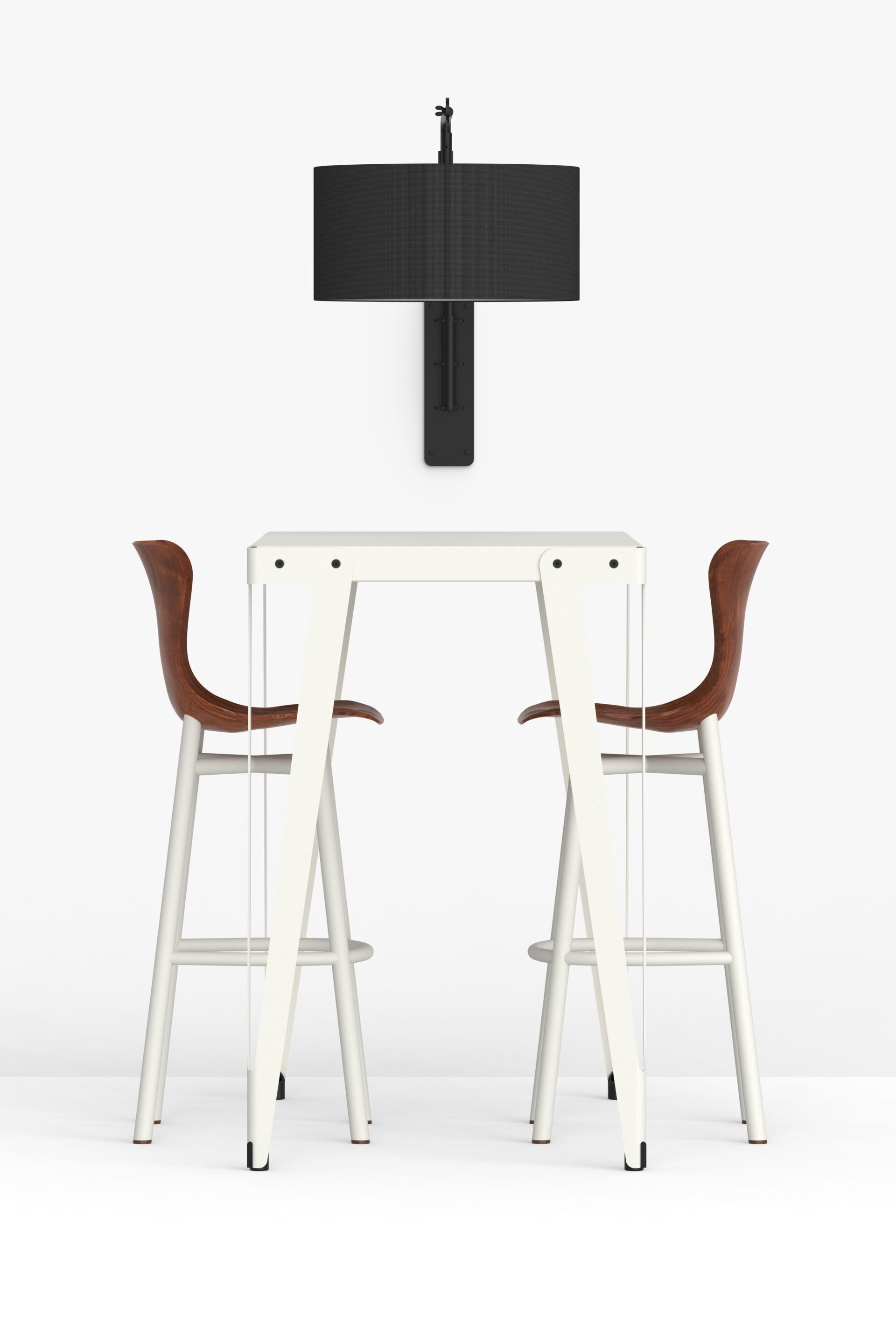 Прямоугольный высокий стол из стали с порошковым покрытием FUNCTIONALS Lloyd ARCH-00075766 - Вид №18