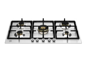 Встраиваемая газовая плита из нержавеющей стали