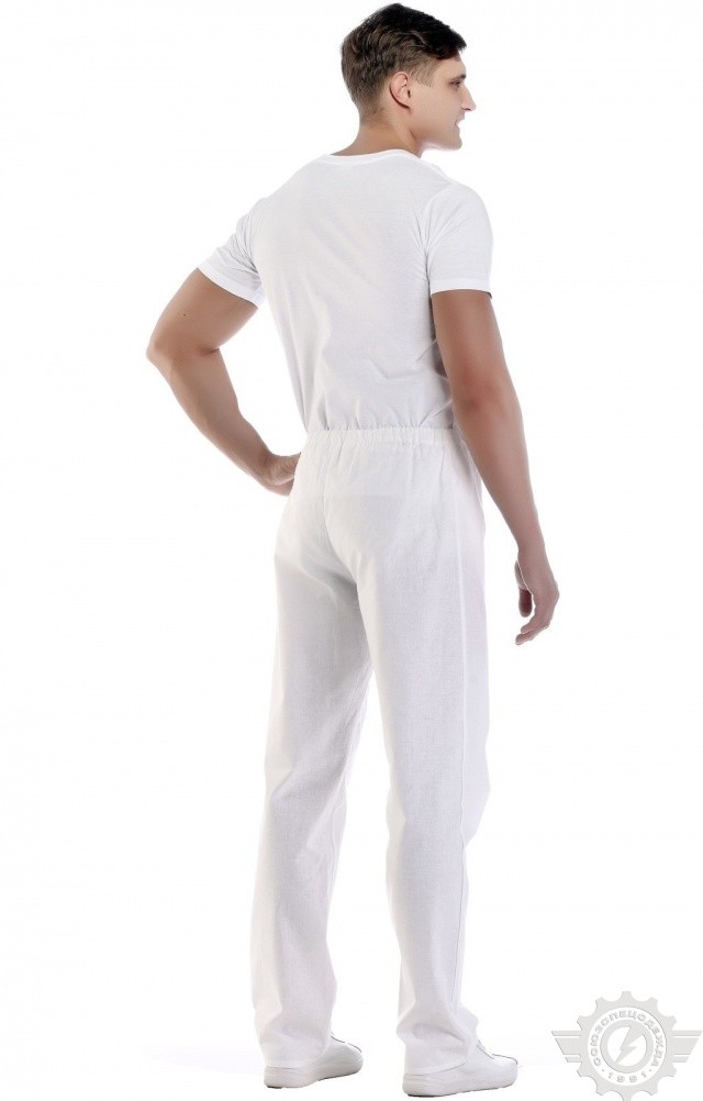 65969 Брюки поварские  Одежда для поваров  размер 40-42/170-176 Спецодежда  - Вид №3