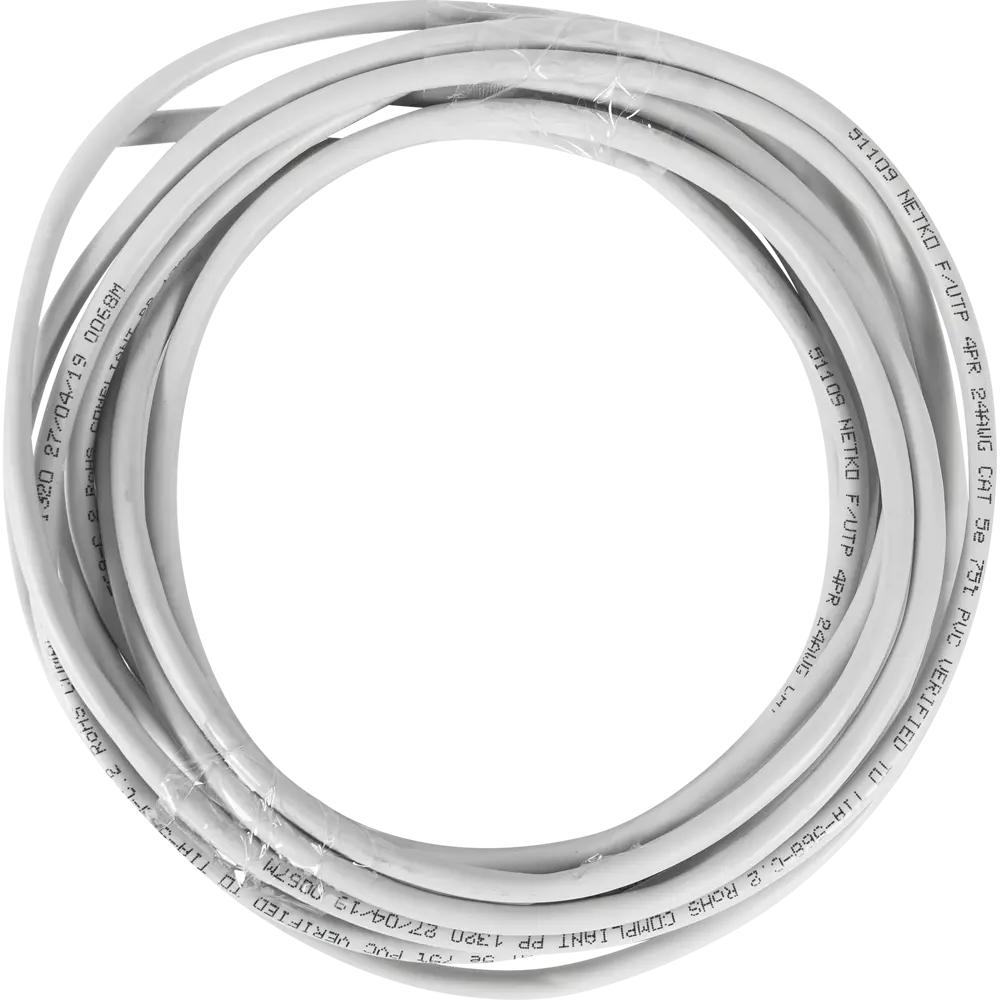 Кабель Netko FTP4 5e 4x2x0.51 305 м на отрез 11736400 STLM-2177202  - Вид №2