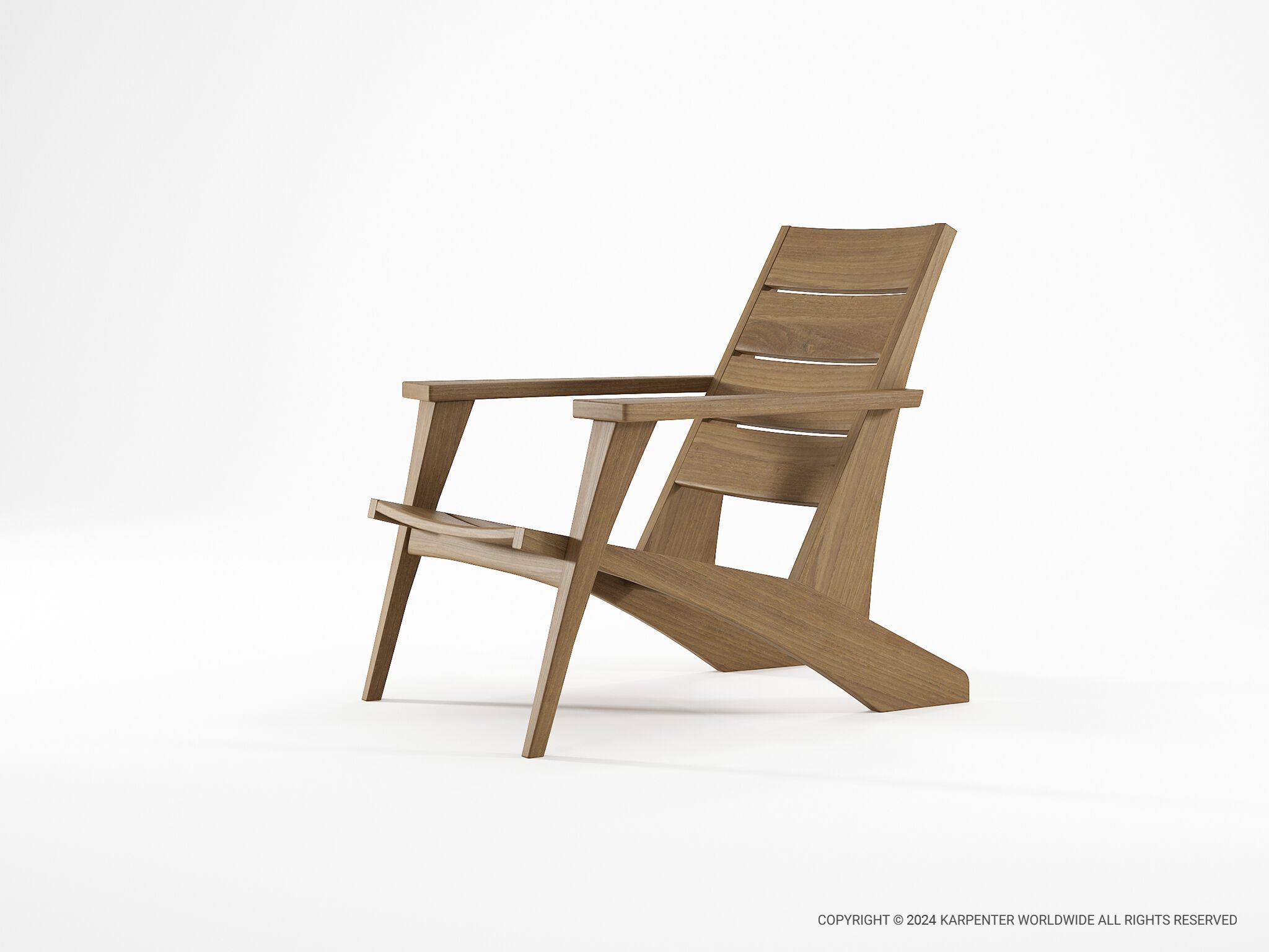 Стул из тикового дерева KARPENTER Idle Moose ARCH-00076224