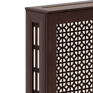 Экран для радиатора 60х60 см Сусанна венге STELLA STSR-1191