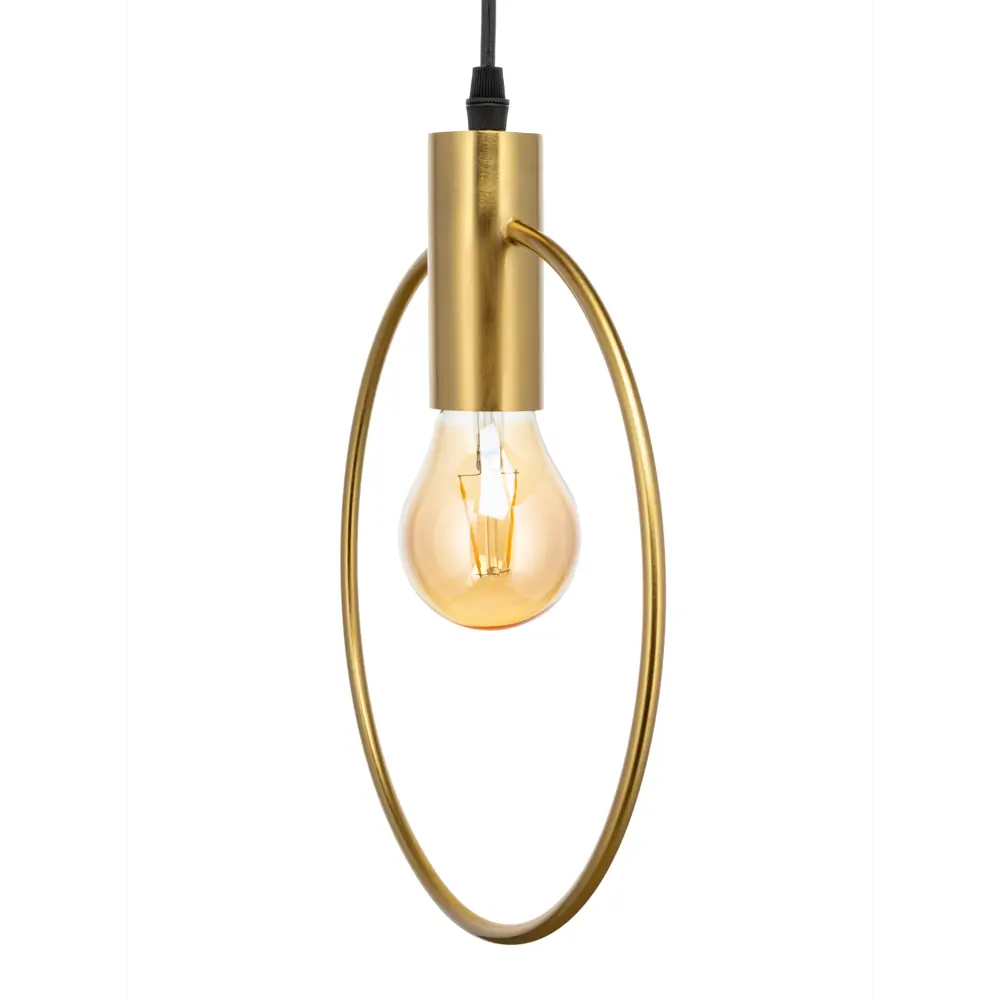 Светильник подвесной Nadin, 1 лампа, 5 м², цвет бронза/прозрачный LAMPLANDIA STLM-2108832 - Вид №6