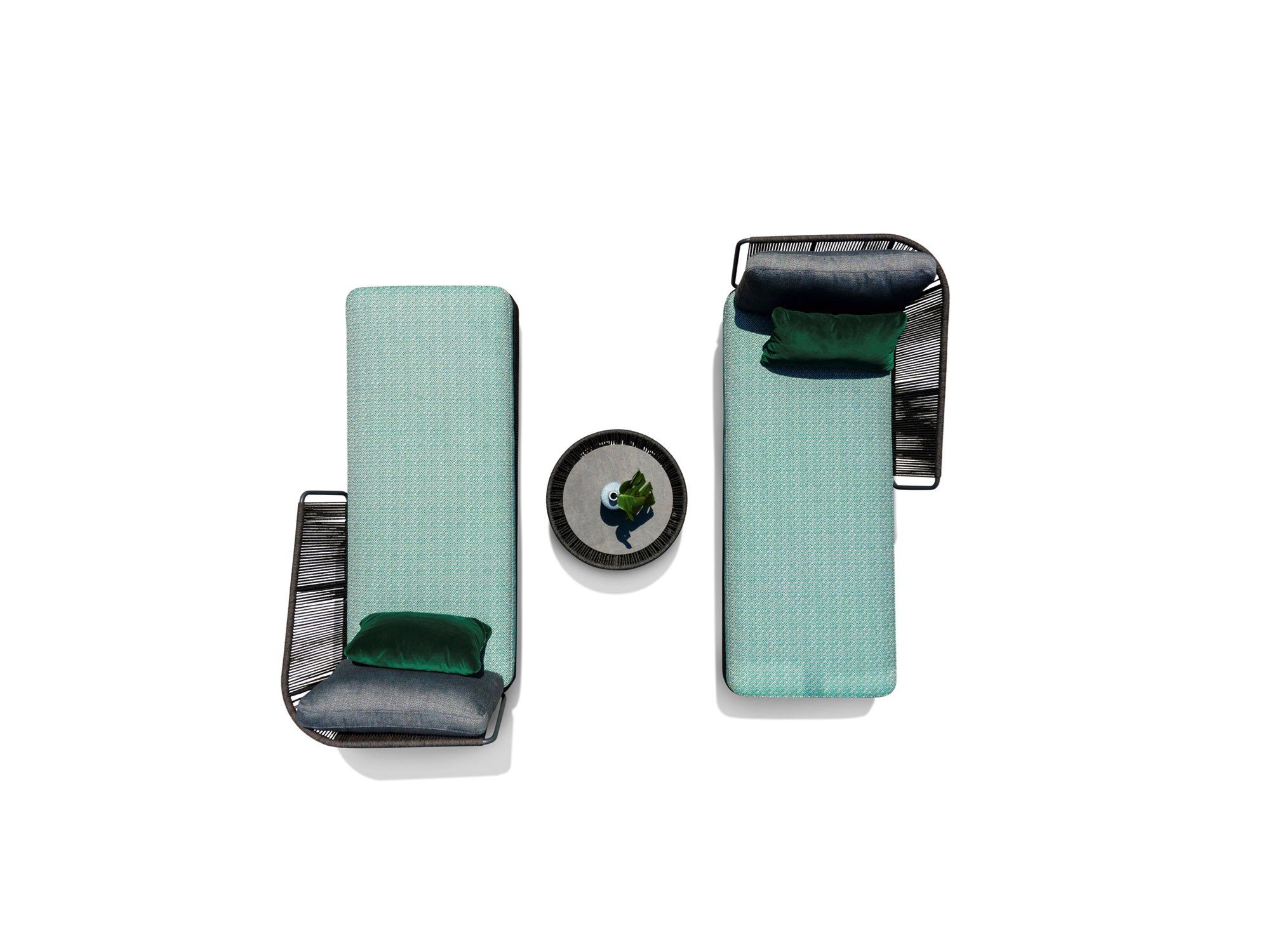 С порошковым покрытием алюминиевый сад Dormeuse Varaschin Tibidabo ARCH-00045428 - Вид №3