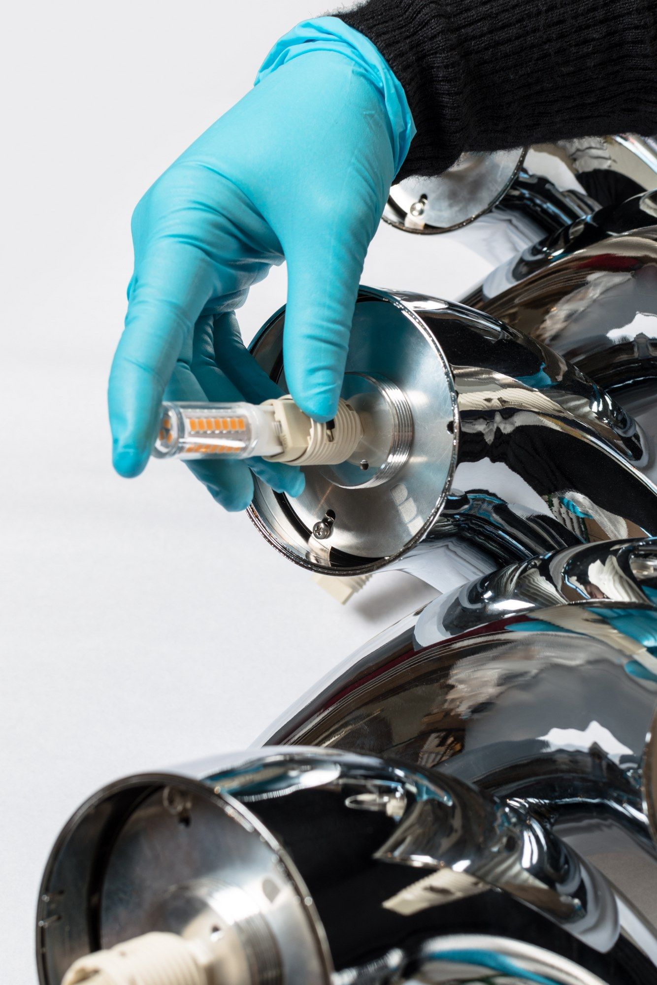 Подвесной светильник из стали и стекла A-N-D Vine ARCH-00146790 - Вид №14