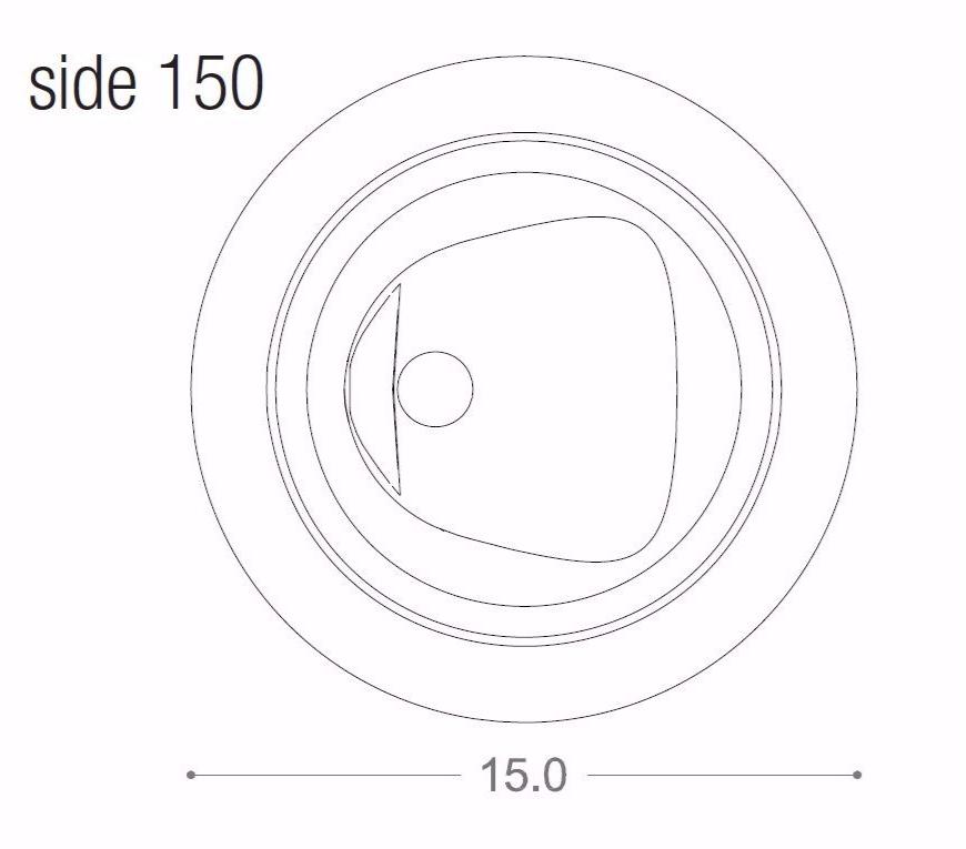 PURALUCE Круглый встраиваемый светодиодный светильник из алюминия sun-id-1380581 - Вид №5