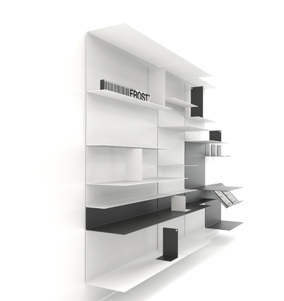 FROST Полка 4023 15x30x60cм » чёрная Алюминий Черный U4023-B  - Вид №1