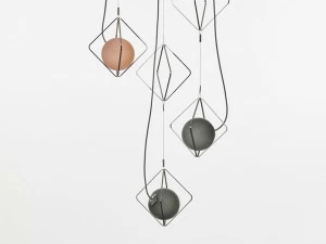 BROKIS Металлический подвесной светильник с диммером Jack o' lantern