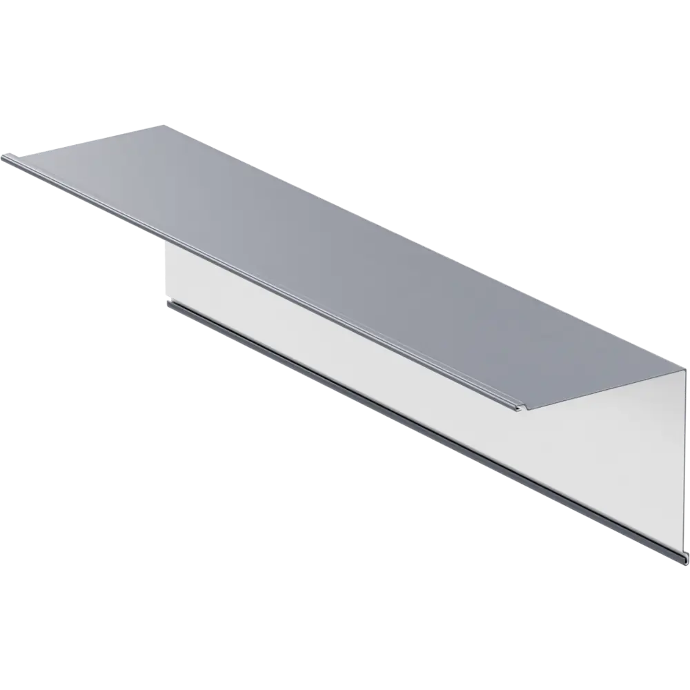 Планка угла внешнего 115x115x2000 мм 0.4 мм RAL 7024 темно-серый ВЕГА STLM-2184956