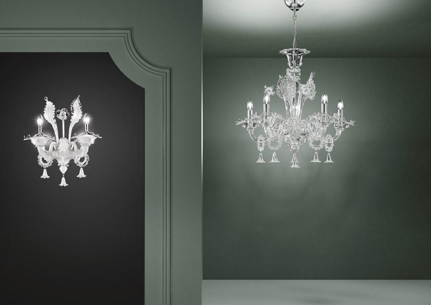 Sylcom Настенный светильник из стекла Giustinian 1377 - Вид №1