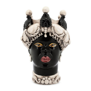 200945-90 ABHIKA ВАЗА MORO LADY BAROQUE BLACK