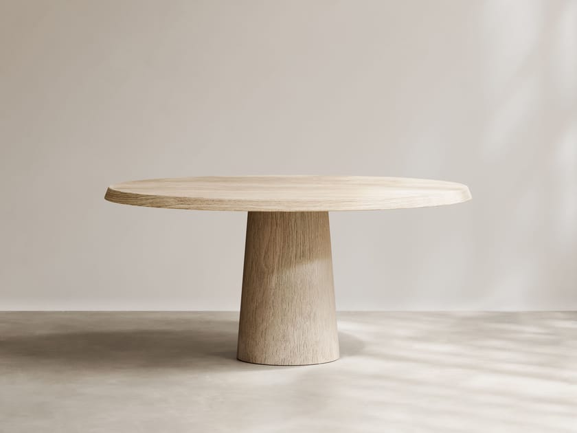 Круглый дубовый обеденный стол Paloma Editions Domus ARCH-00006739