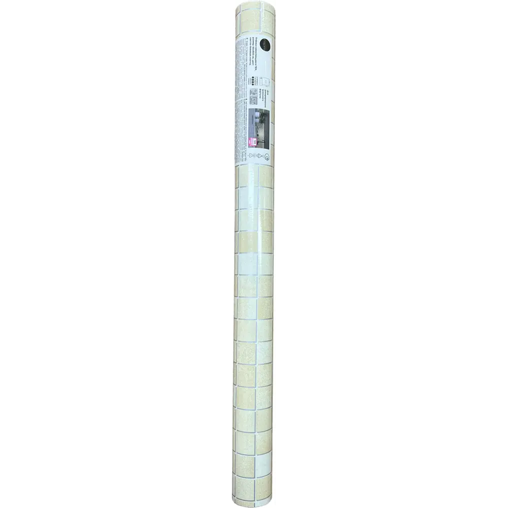 89347297 Пленка самоклеящаяся Плитка 0.60x8 м цвет светло-бежевый STLM-0822149 INSPIRE  - Вид №2