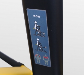 PL-1709 Bronze gym pl-1709 горизонтальная тяга под наклоном Bronze Gym Plate load  - Вид №10