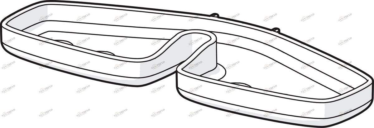 Oras 253002 Мыльница 253002  Прозрачный 
