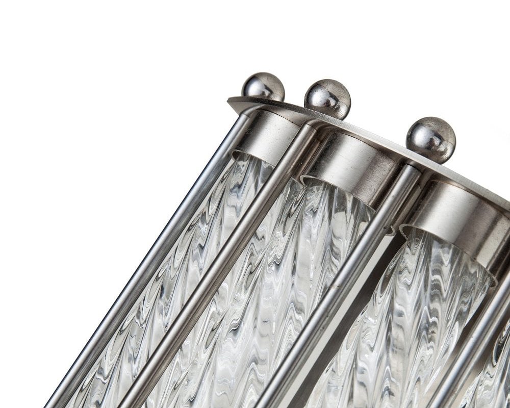 Светильник настенный серебристый Tiziano Nickel KG0907W-2 nickel DELIGHT COLLECTION  00-3882867 Серебро  - Вид №3