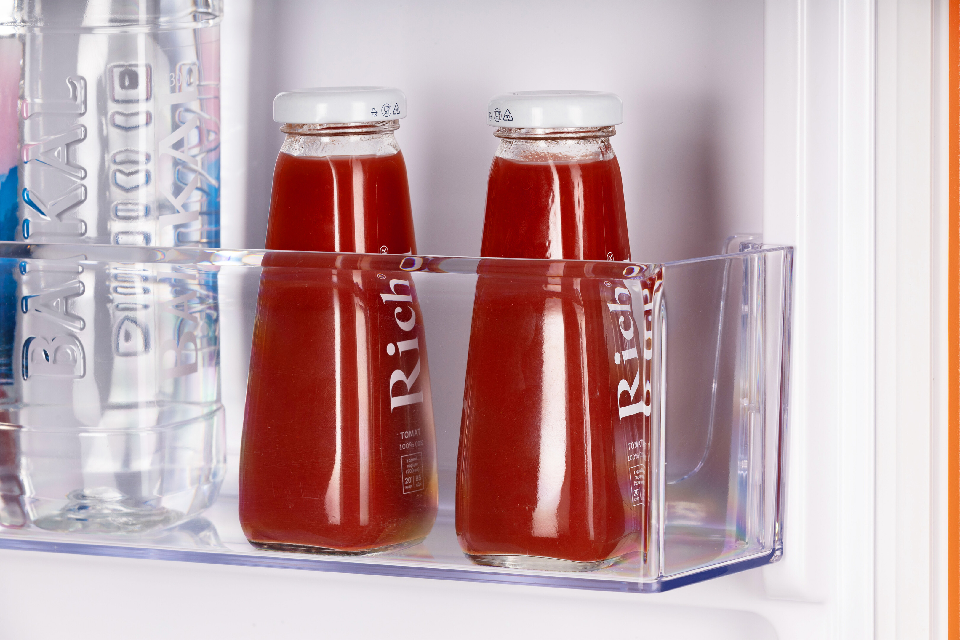 9021277 Холодильник с морозильником   Nordfrost NRB 161NF Or оранжевый STDN-0012283 - Вид №5