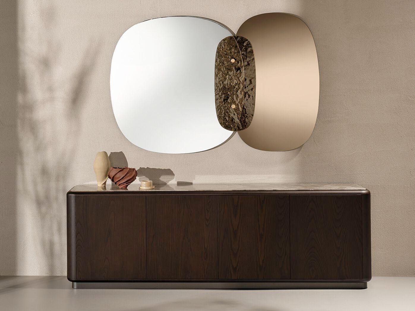 Деревянный шкаф с распашными дверями Naturedesign Главная ARCH-00116056 - Вид №3