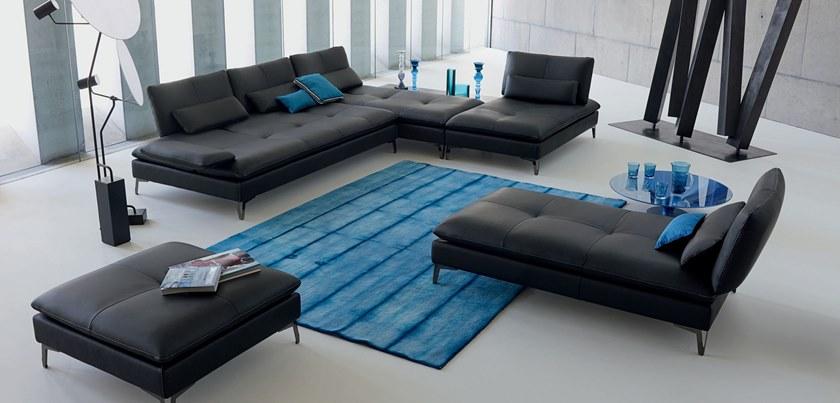 Roche Bobois Кожаный диван sun-id-1418915 - Вид №5