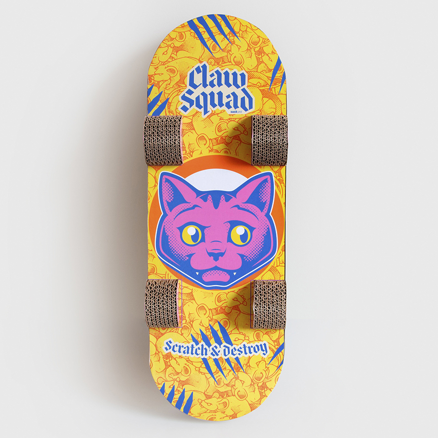 SK CATSKATE1 Когтеточка , skateboard Suck UK  - Вид №9