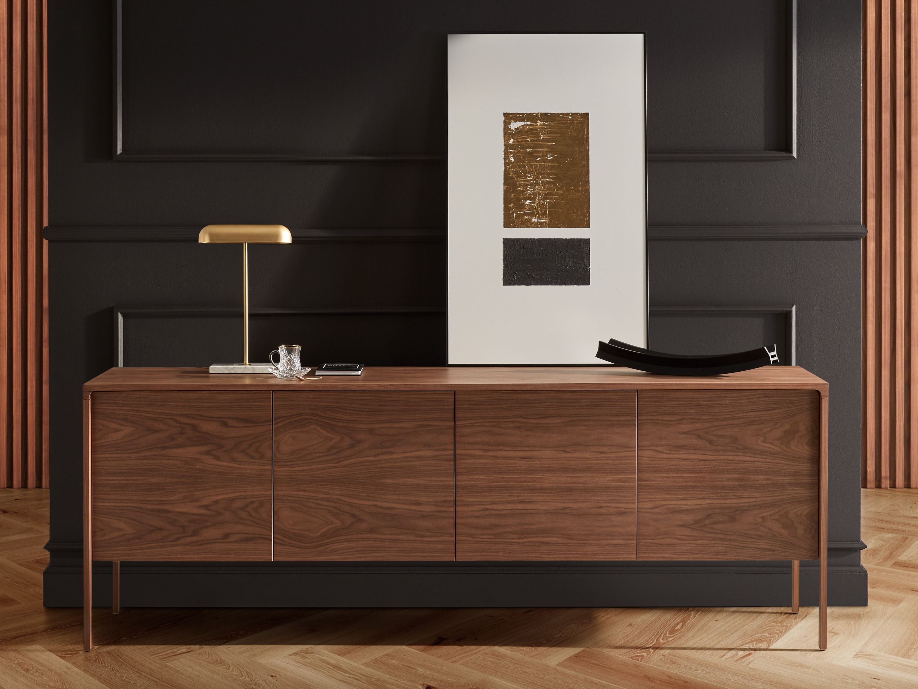 Деревянный шкаф с распашными дверями Punt Tactile ARCH-00143077 - Вид №12