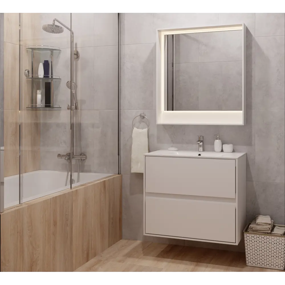 Керамогранит LB Ceramics Софт Вуд 30x60 см 1.27 м² цвет бежевый STLM-2057175 - Вид №9