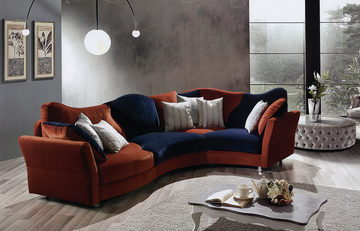 Диван VIRGOLA ESSEPI Comp. N. 03 