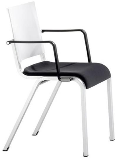 Brunner Штабелируемый стул для конференций из ткани с подлокотниками Alite sun-id-1429847 - Вид №5